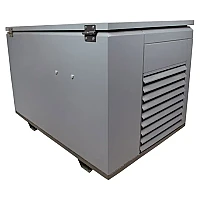 Бензиновый генератор FUBAG BS 7500 A ES DUPLEX в тихом зимнем кожухе 1200 RAL 7024