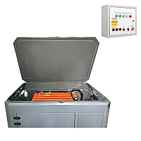 Генератор A-iPower A11000EAX в тихом зимнем кожухе 1600 RAL 7024 + блок автозапуска A-iPower 230В/400В 100А 8 ПИН