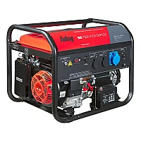 Бензиновый генератор FUBAG BS 7500 A ES DUPLEX в супертихом зимнем кожухе 1400SS RAL 7035