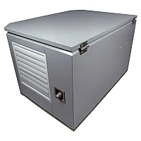 Бензиновый генератор FUBAG BS 7500 A ES в тихом зимнем кожухе 1200 RAL 7024