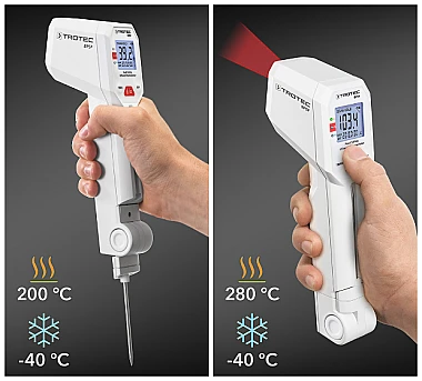 2-в-1 измерительный прибор для контроля температуры пищевых продуктов